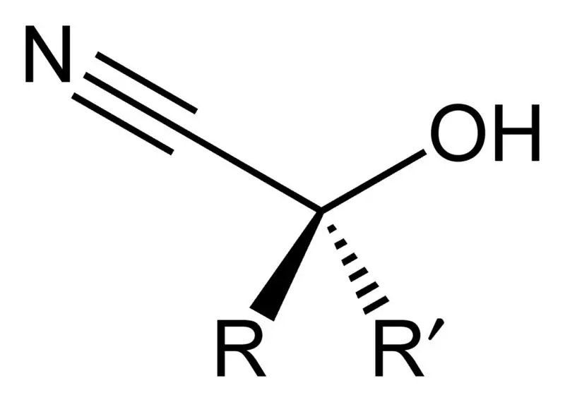 الفرق بين Cyanohydrin والنتريل